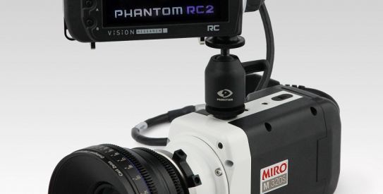 Vision Research introduz a versátil Câmara digital de alta velocidade compacta Phantom Miro M320S