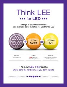 Introduo da nova gama de filtros led da LEE Filters