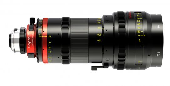 Novo zoom Angenieux Optimo DP 25-250